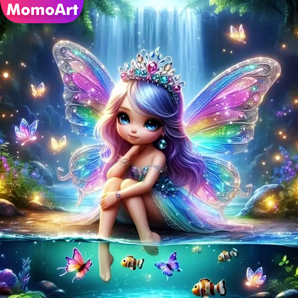 Art Craft Butterfly - Momoart فتاة الماس الفسيفساء صورة جديدة