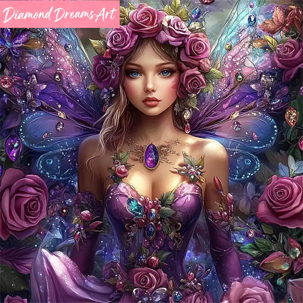 Art Craft Butterfly - لوحة فسيفساء ماسية خماسية الأبعاد بتصميم