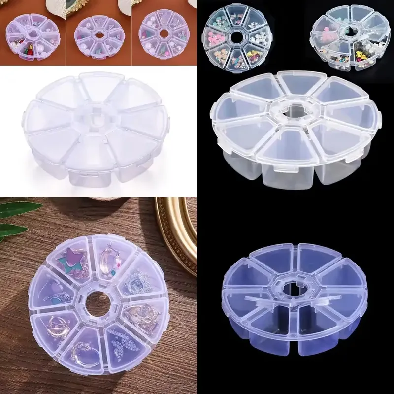 أحدث صندوق تنظيم خرز دائري لعا - مراجعة Art Craft Diy وسعره