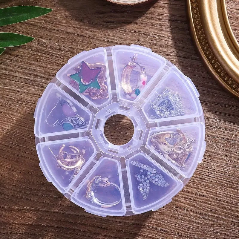 أحدث صندوق تنظيم خرز دائري لعا - مراجعة Art Craft Diy وسعره