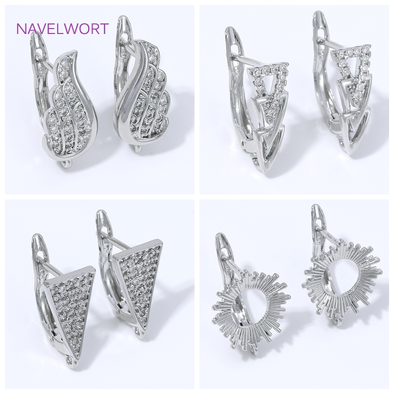 خطافات أقراط مطلية بالذهب عيار - مراجعة Art Craft Making وسعره