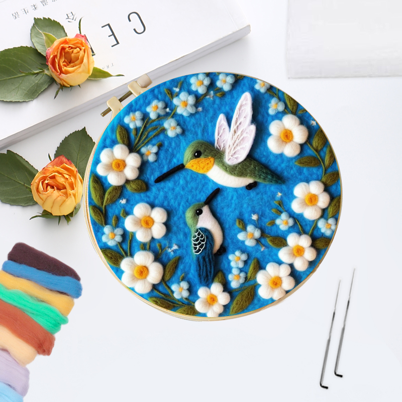 CHENISTORY اللوحة Diy الصوف طق - مراجعة Art Craft Butterfly وسعره