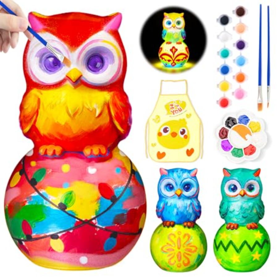 طقم رسم على المصابيح، فنون وحر - مراجعة Art Craft Diy وسعره