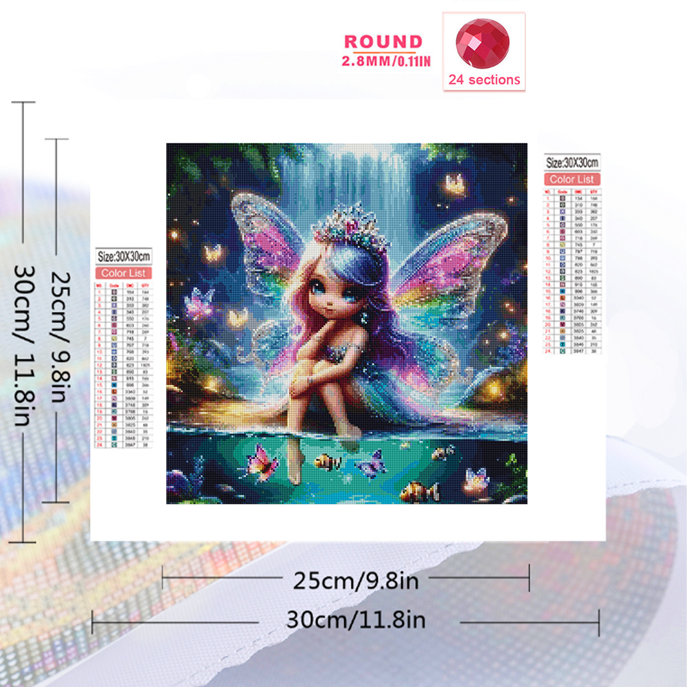 Momoart فتاة الماس الفسيفساء ص - مراجعة Art Craft Butterfly وسعره
