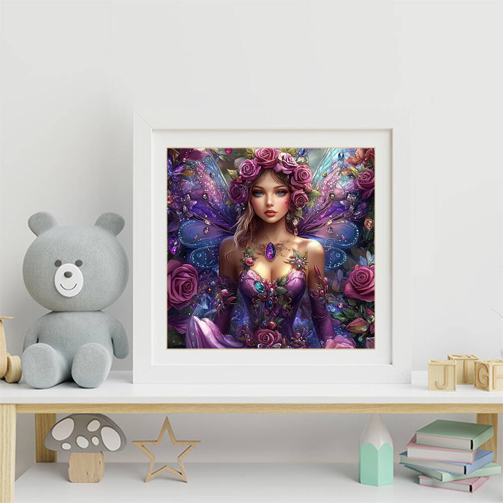 لوحة فسيفساء ماسية خماسية الأب - مراجعة Art Craft Butterfly وسعره